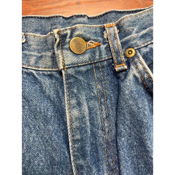 Vintage 80s Jeans Womens 11/XS  Chic Light denim High Rise Mom Jeans Made in USA - Picture 3 of 7